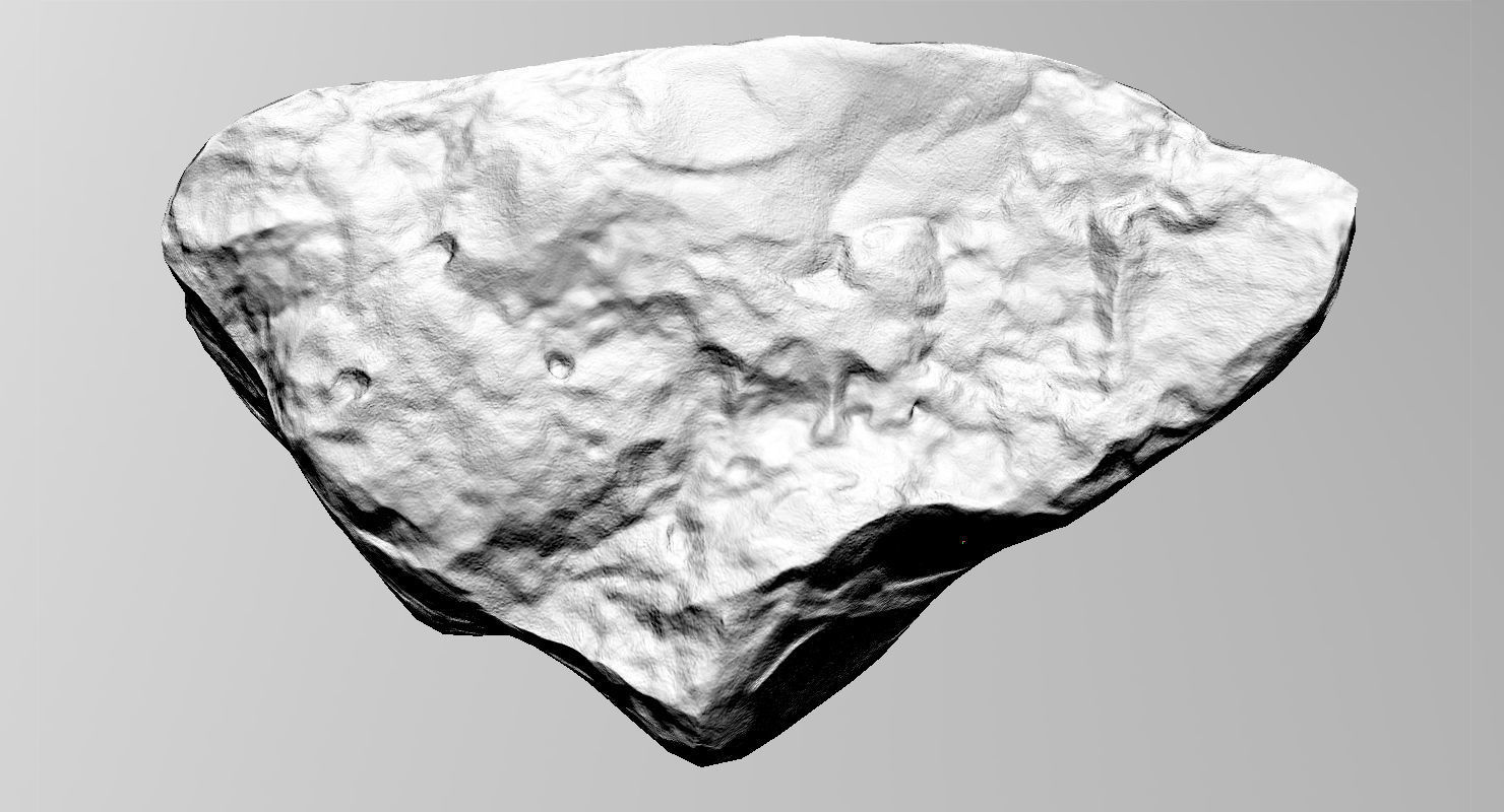 Generic Rock 3D model_30