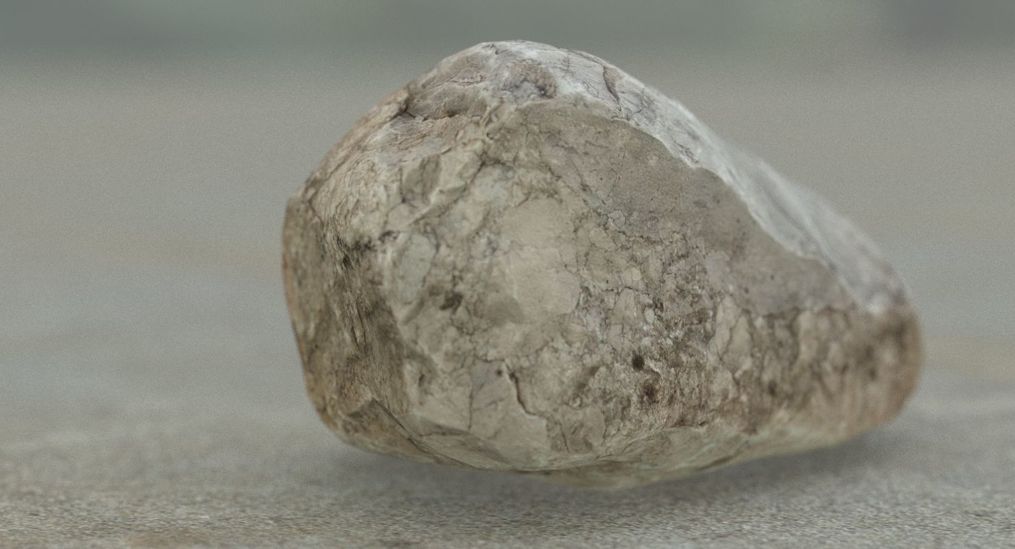 Generic Rock 3D model_3