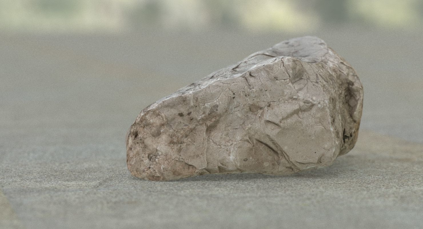 Generic Rock 3D model_2