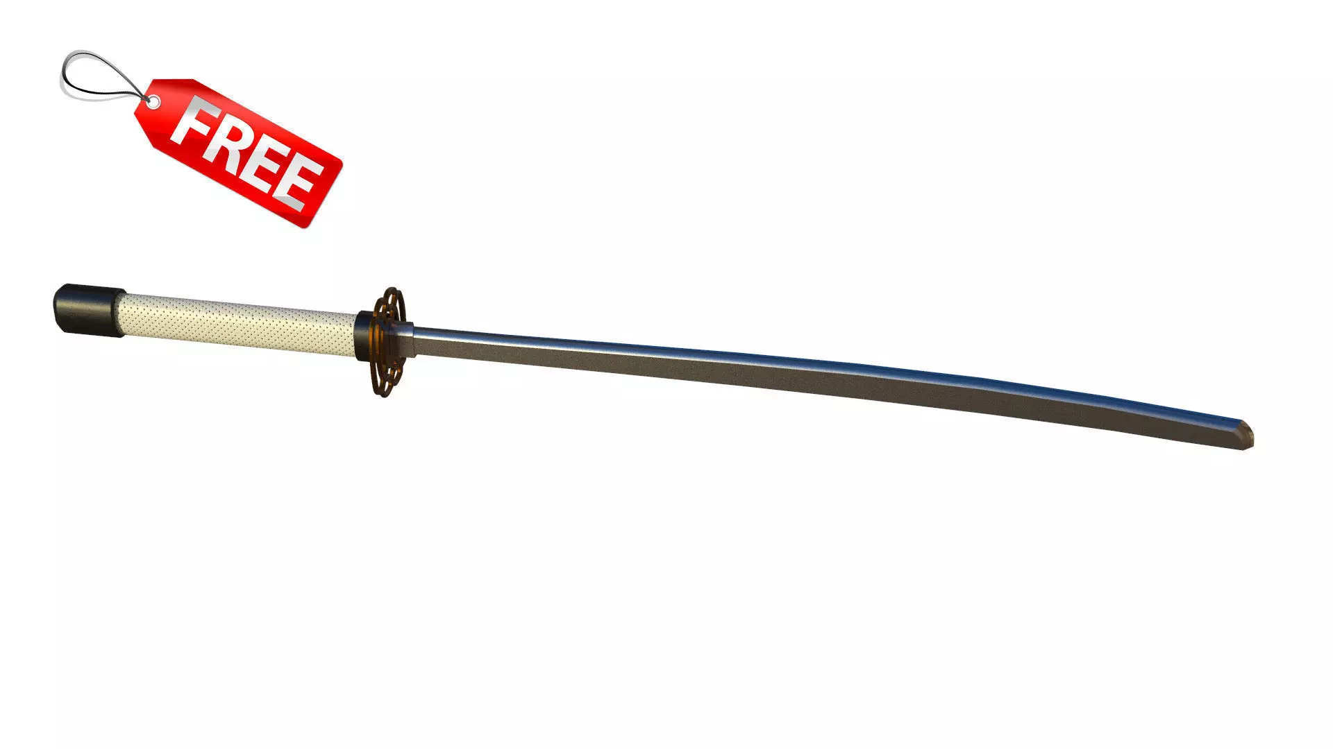 katana free samurai sword Free 3D model
