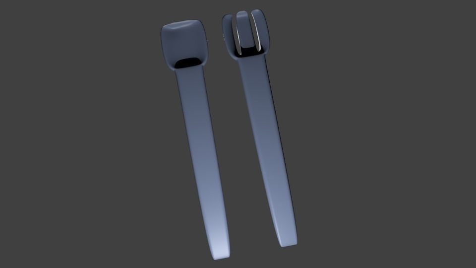 Spoon Fork 3D print model_4