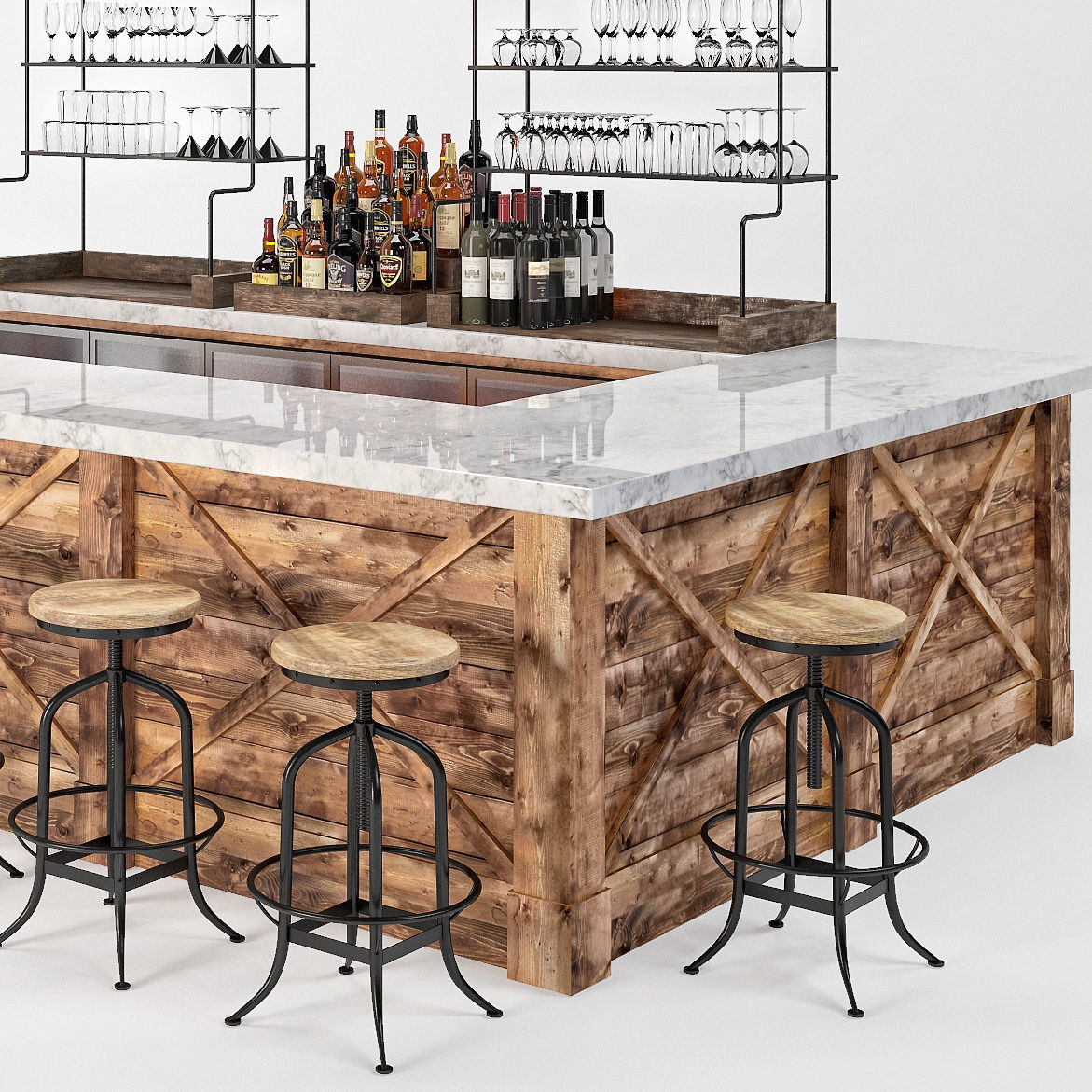 Loft Bar Collection 5 3D model_2