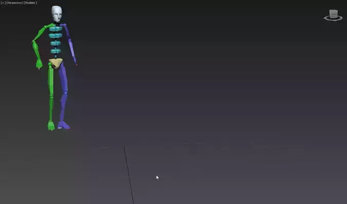stepping down 3D model