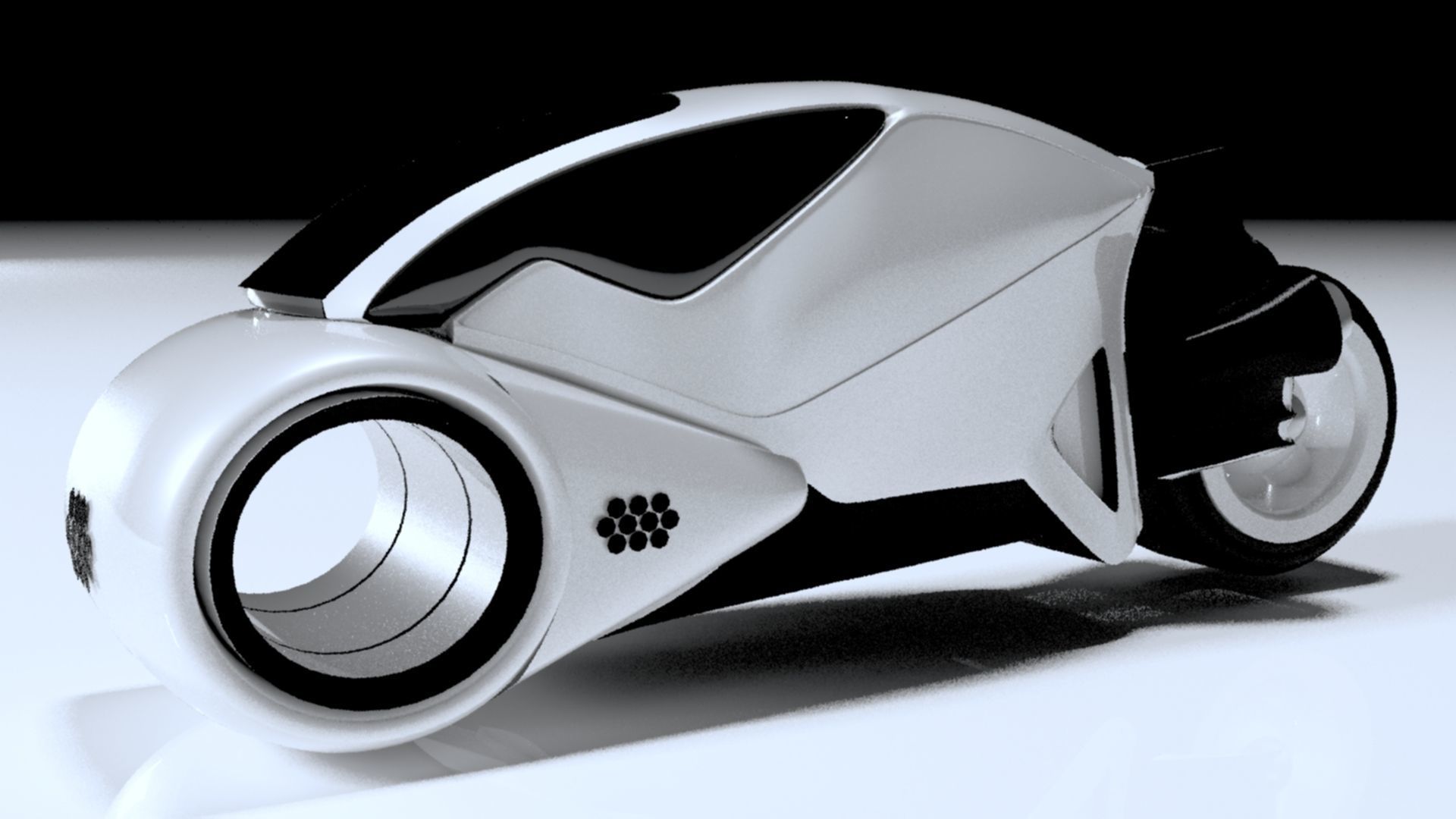 Tron Bike Free 3D model_1