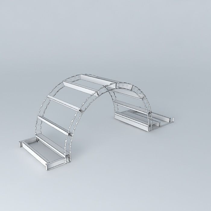 Flex C Barrel Vault Free 3D model_4
