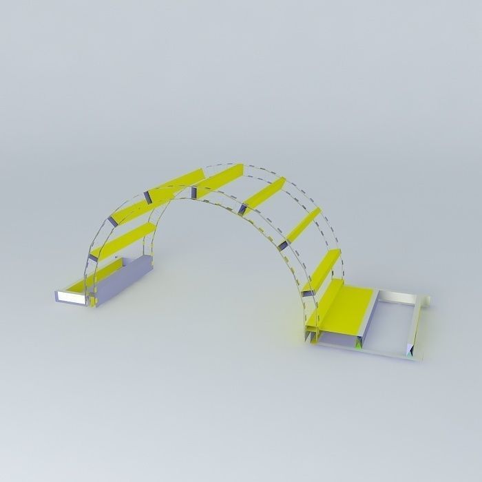 Flex C Barrel Vault Free 3D model_1