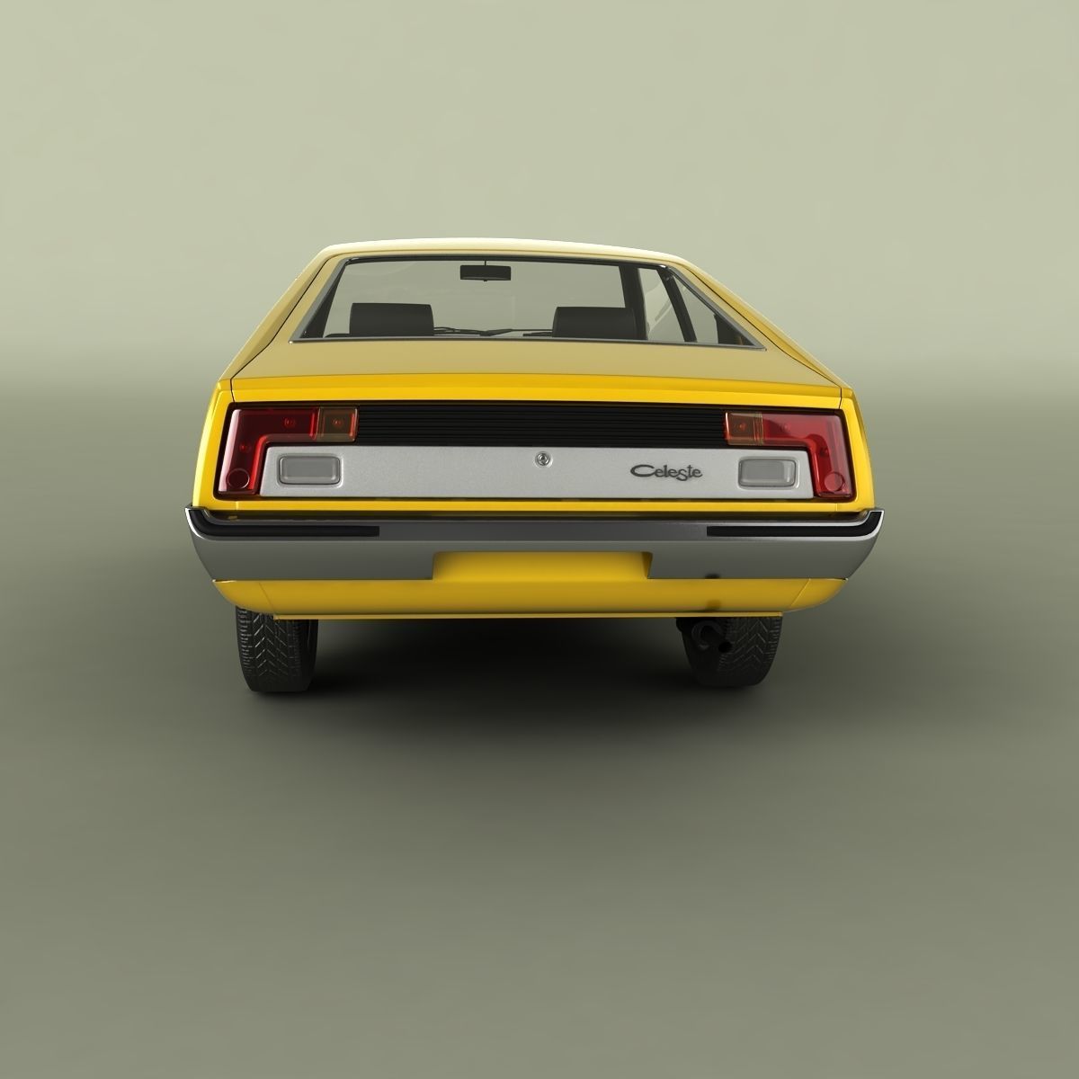 Mitsubishi Lancer Celeste 3D model_3