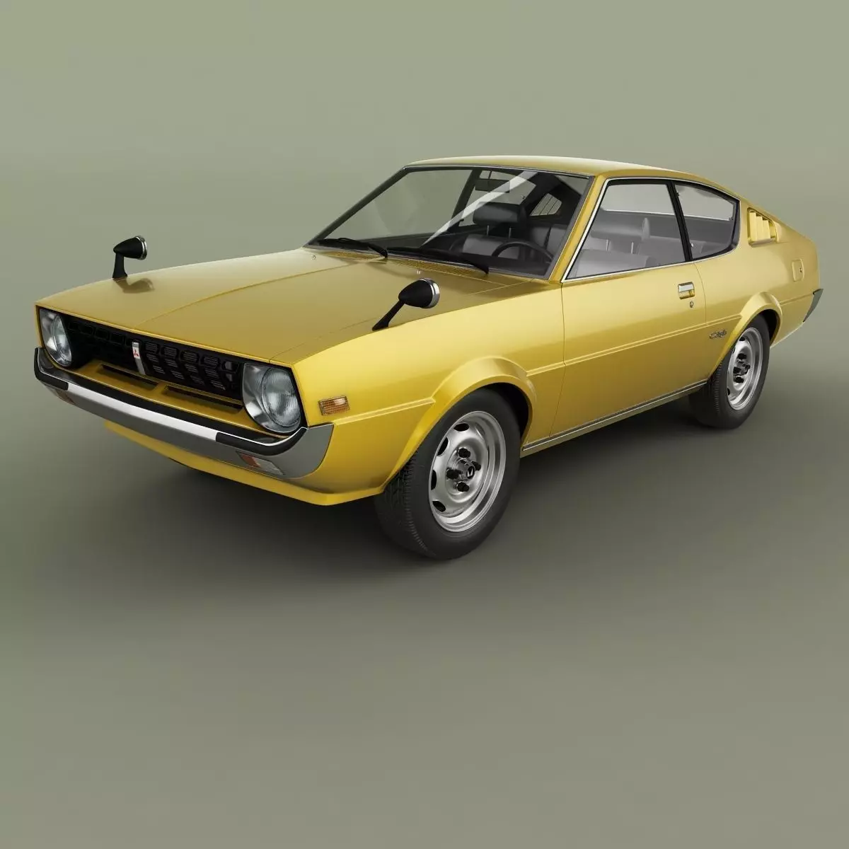 Mitsubishi Lancer Celeste 3D model_0