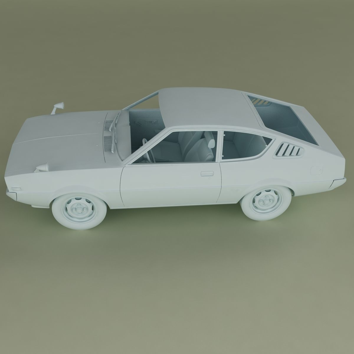 Mitsubishi Lancer Celeste 3D model_11