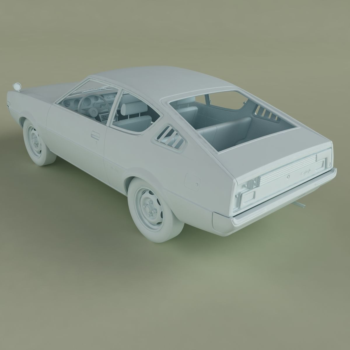 Mitsubishi Lancer Celeste 3D model_12
