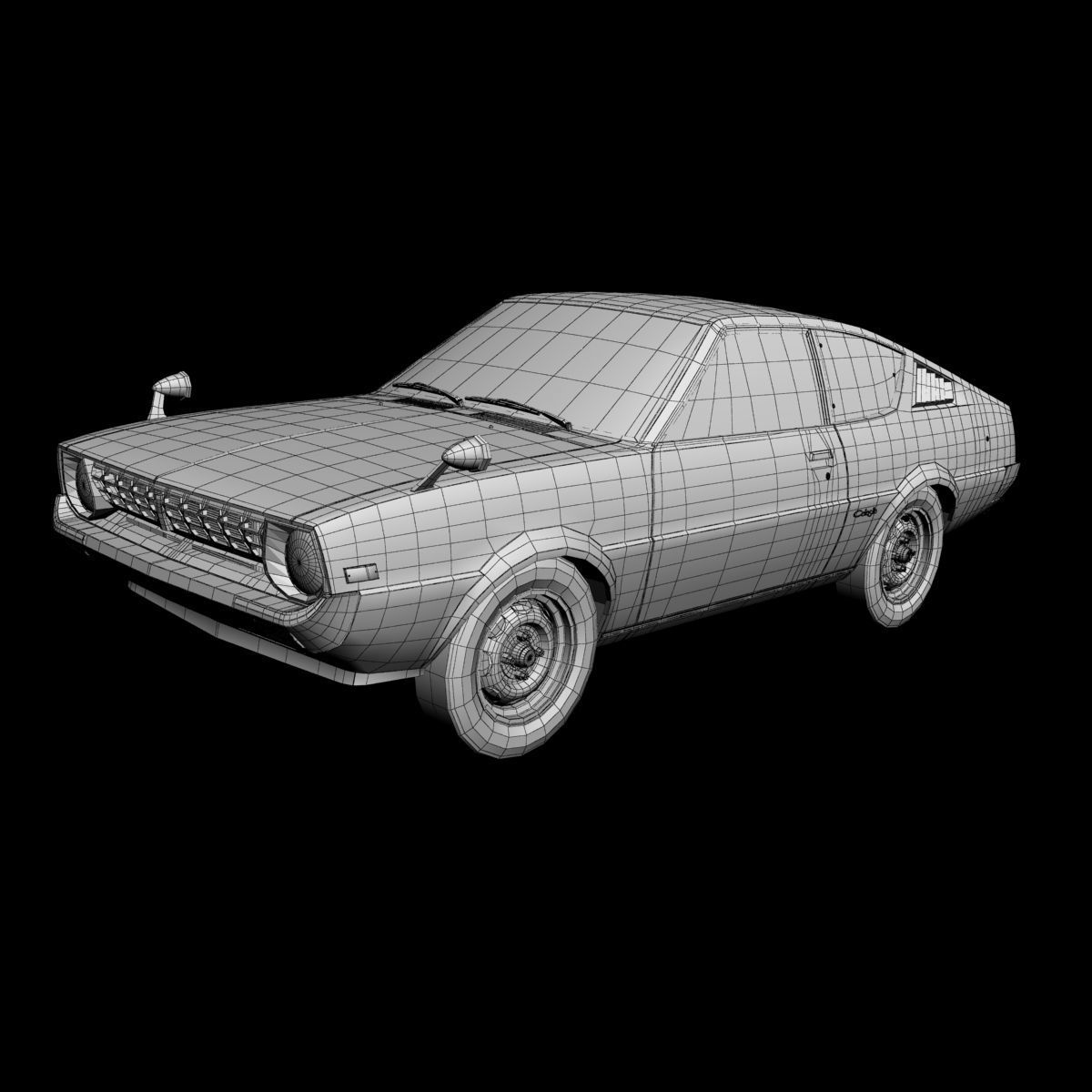 Mitsubishi Lancer Celeste 3D model_13