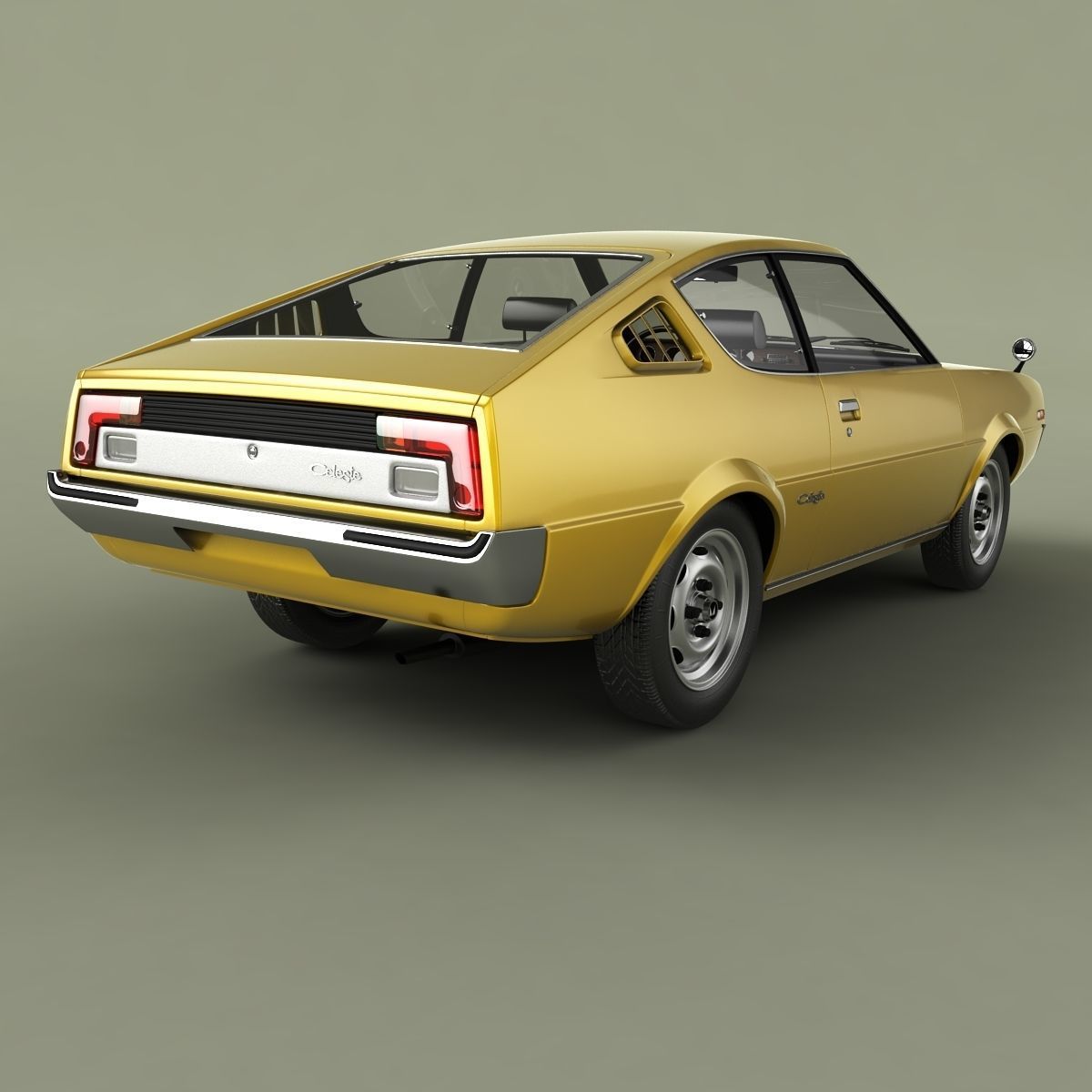 Mitsubishi Lancer Celeste 3D model_2