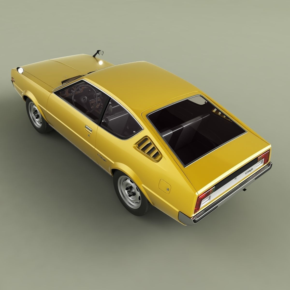 Mitsubishi Lancer Celeste 3D model_7