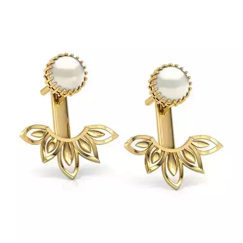Perky Petals Earring Jacket 
