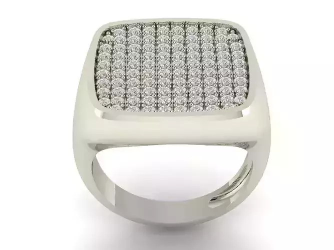 pave wedding ring