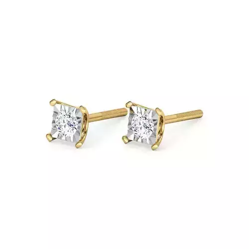 Quad Stud Earring