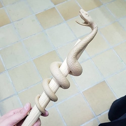 Small snake 3D print model