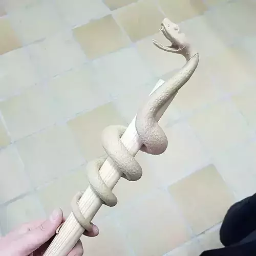 Small snake 3D print model