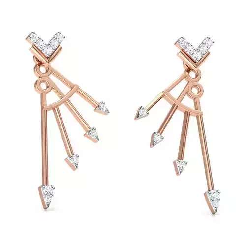 Electric Arrow Earring Jacket 