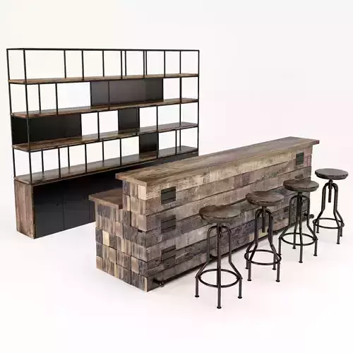 Loft Bar Collection 7 3D model