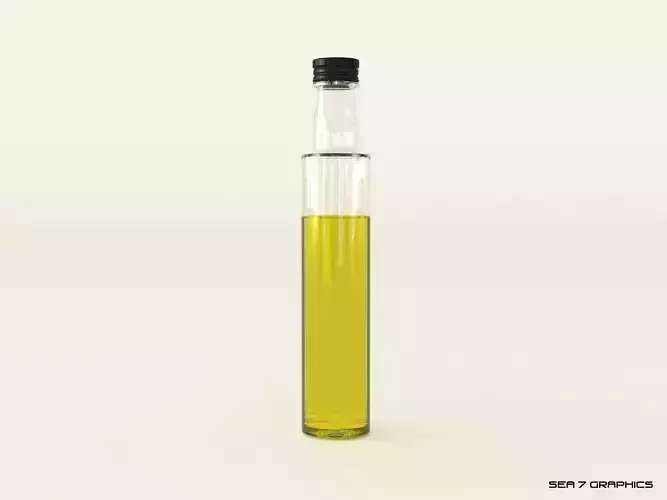 Olive Oil Round Bottle