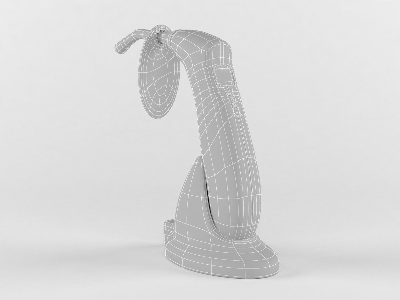 Led Curing Light Lamp 3D model_8