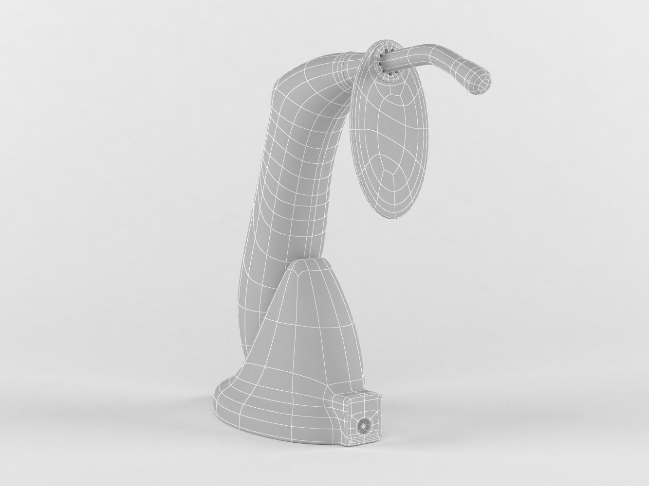 Led Curing Light Lamp 3D model_11