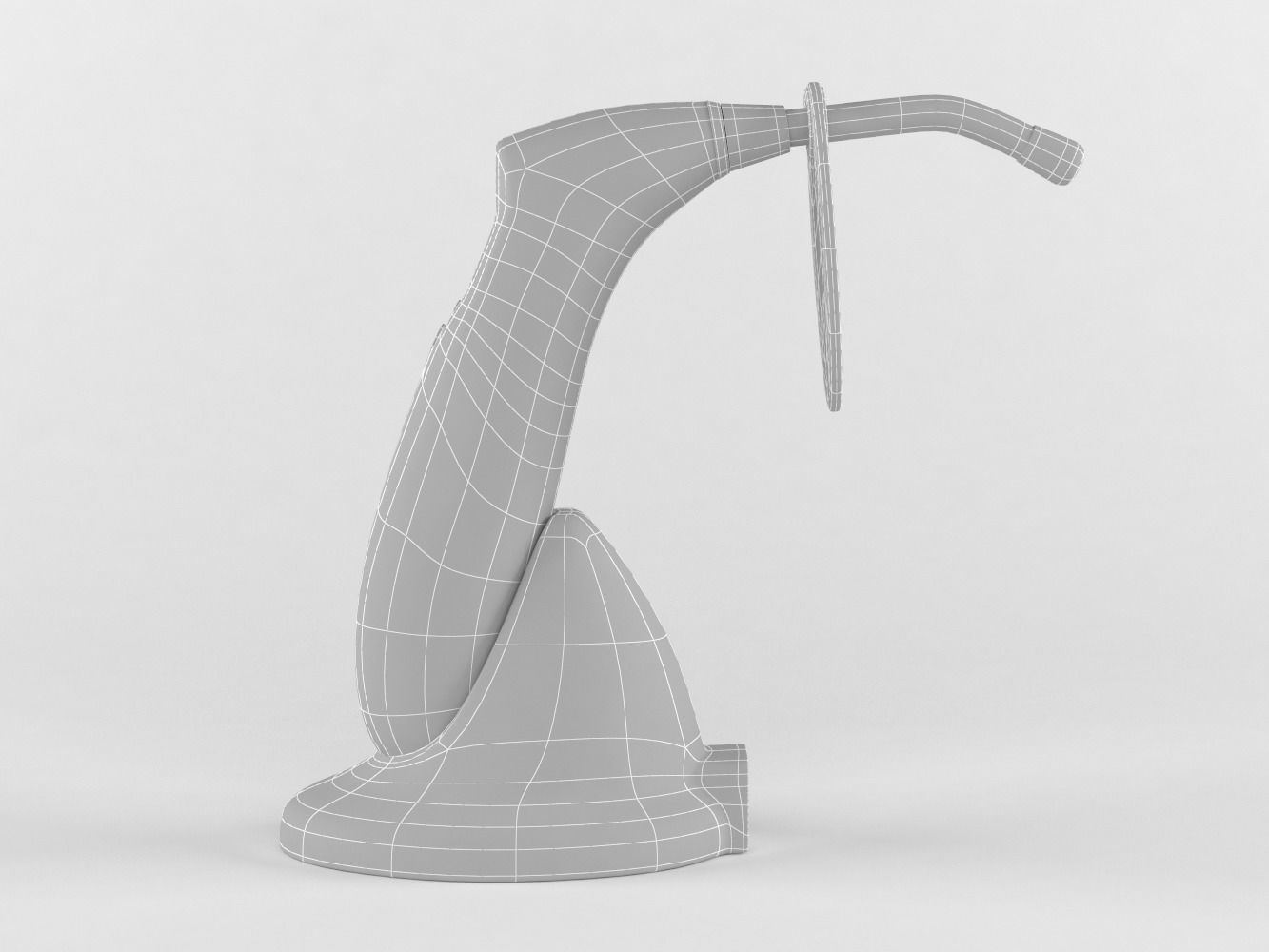 Led Curing Light Lamp 3D model_10