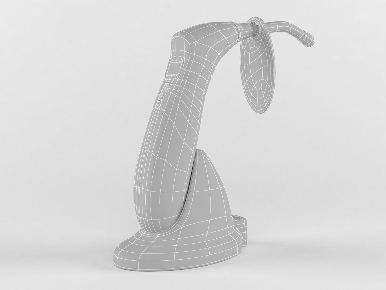 Led Curing Light Lamp 3D model_9