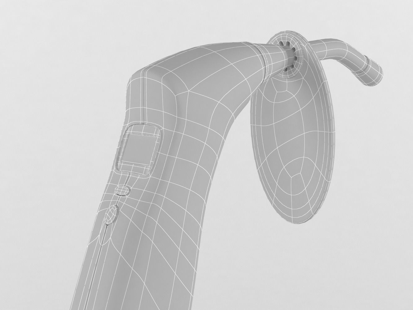 Led Curing Light Lamp 3D model_13