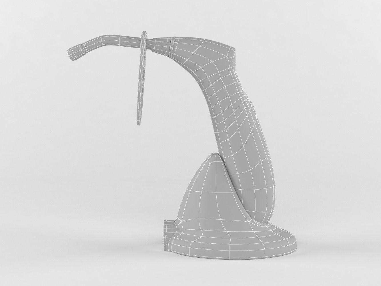 Led Curing Light Lamp 3D model_7