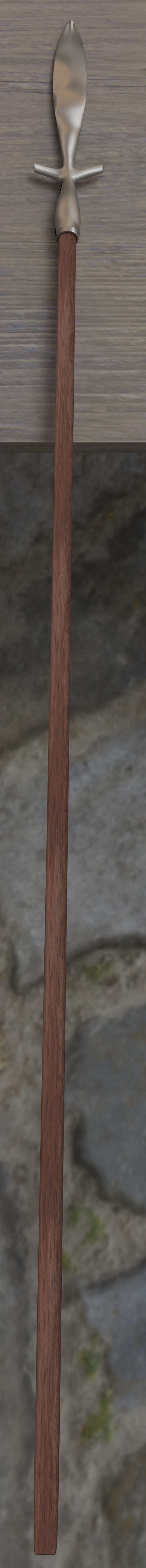 Weapons Bench Low-poly 3D model_5