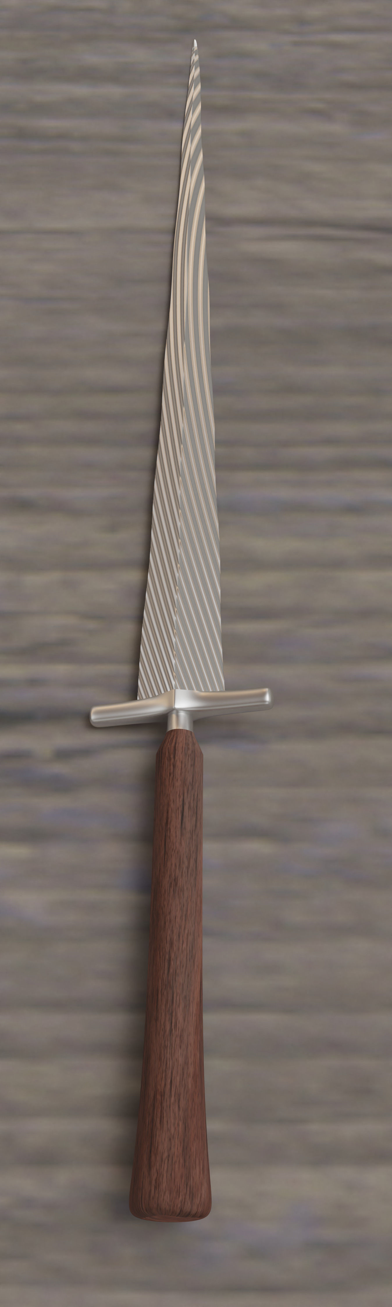 Weapons Bench Low-poly 3D model_7