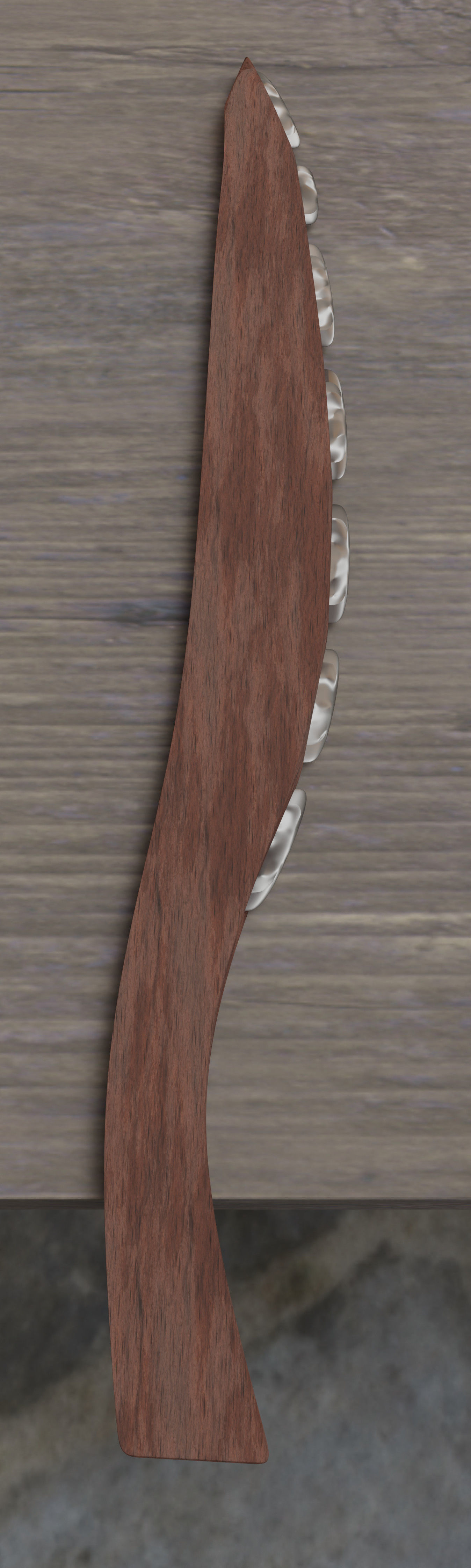 Weapons Bench Low-poly 3D model_9