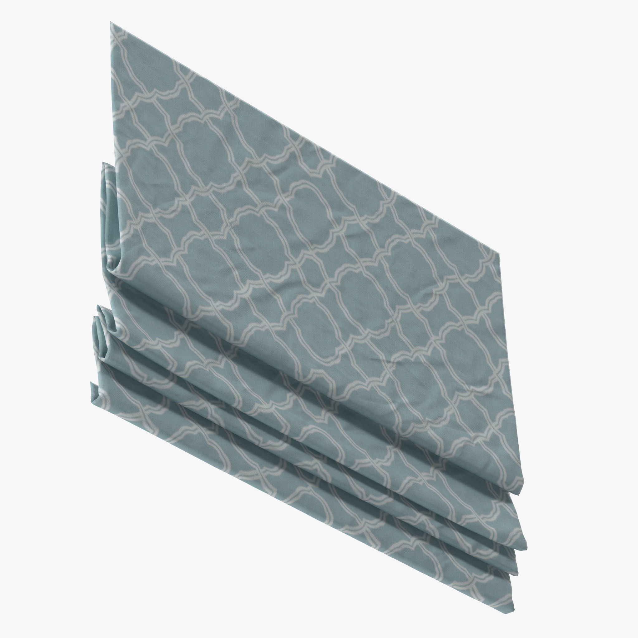 Roman Shade 3D model_10