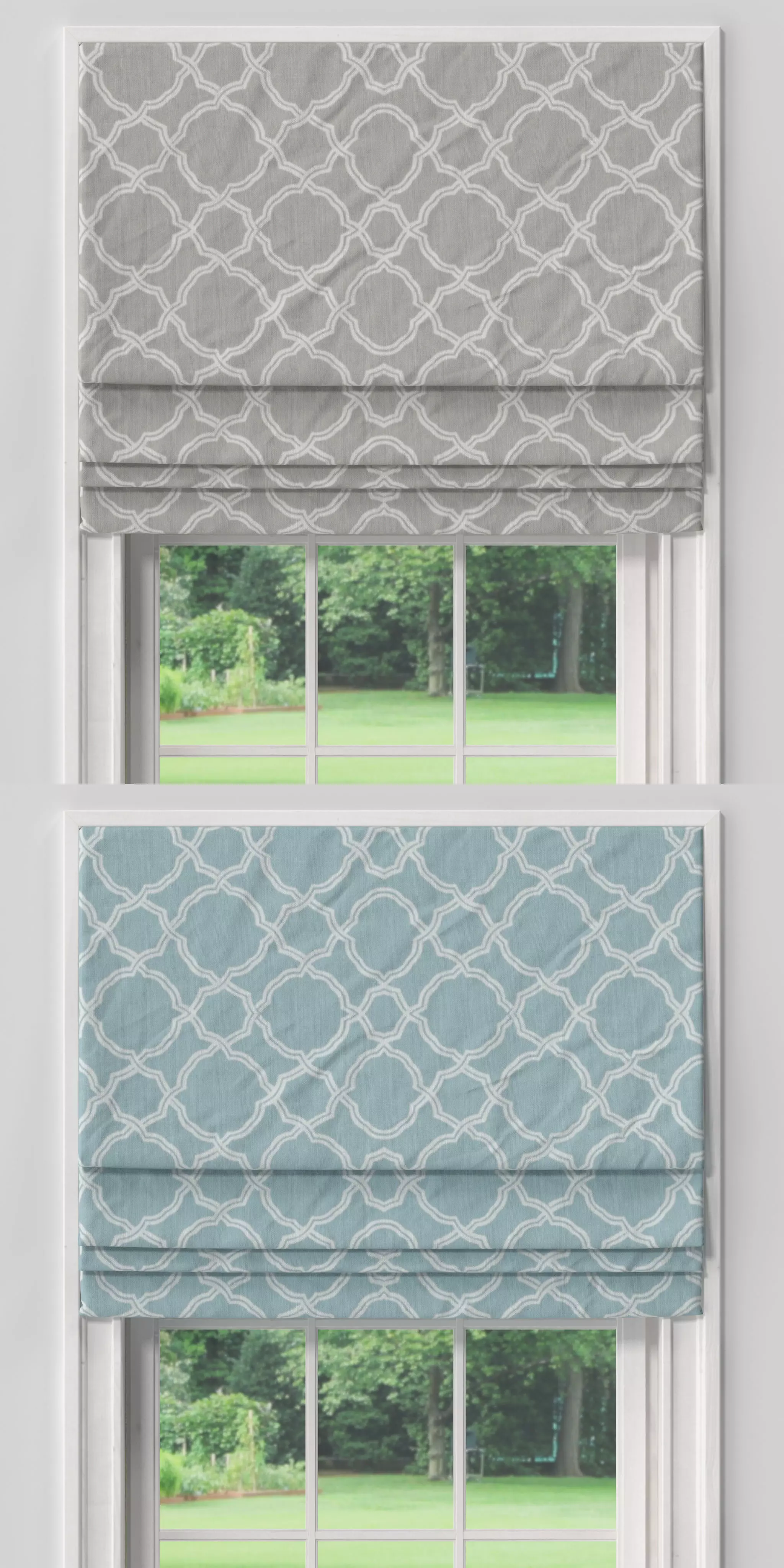 Roman Shade 3D model_0