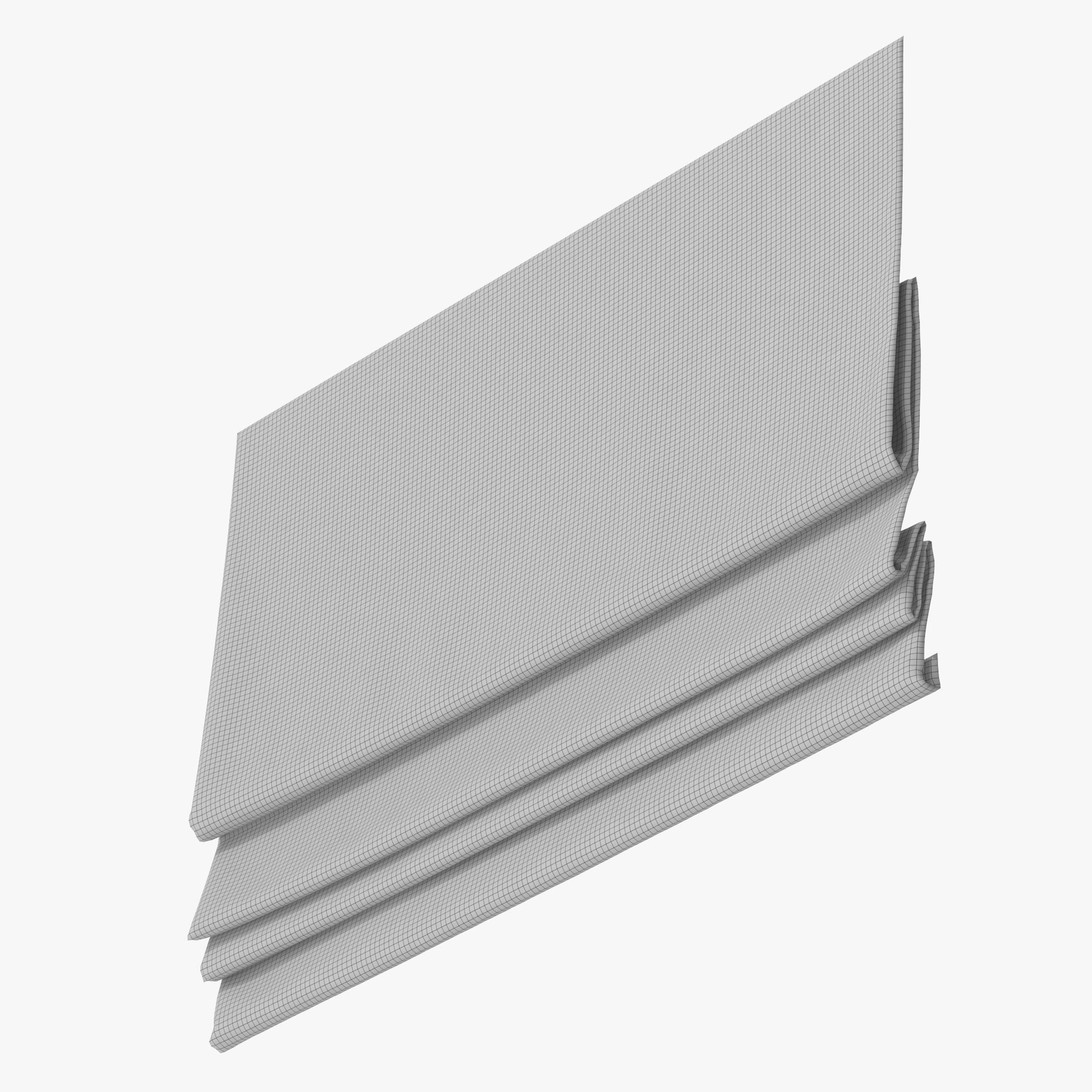 Roman Shade 3D model_15