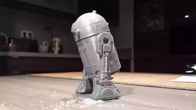 R2D2 Salt and pepper shaker 3D print model