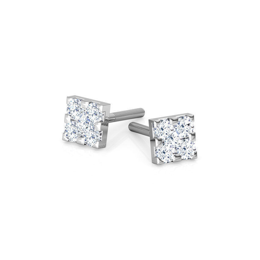 Flower Stud Earrings 3D print model_13