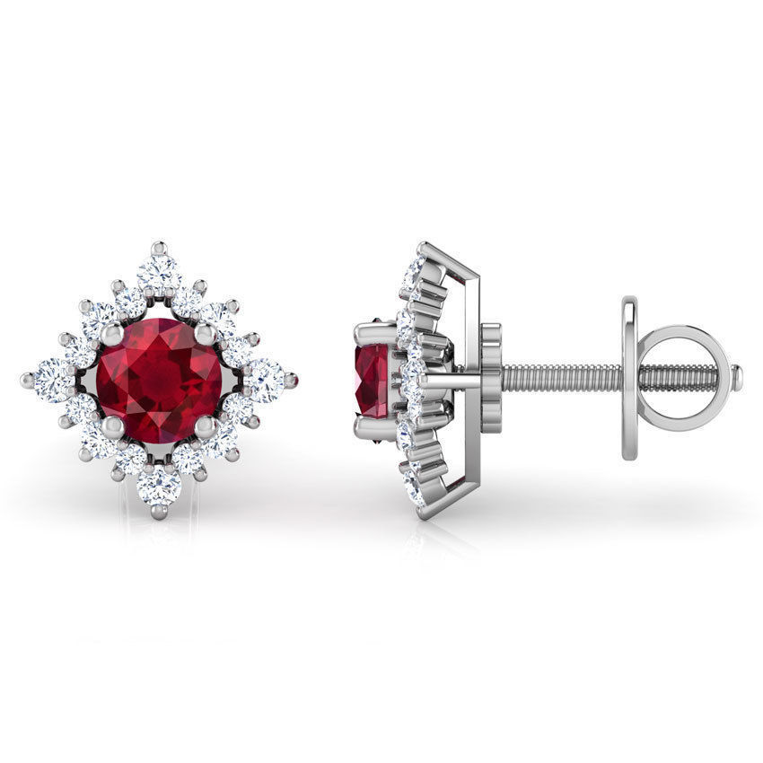 Multi-Style Stud Earring 3D print model_7