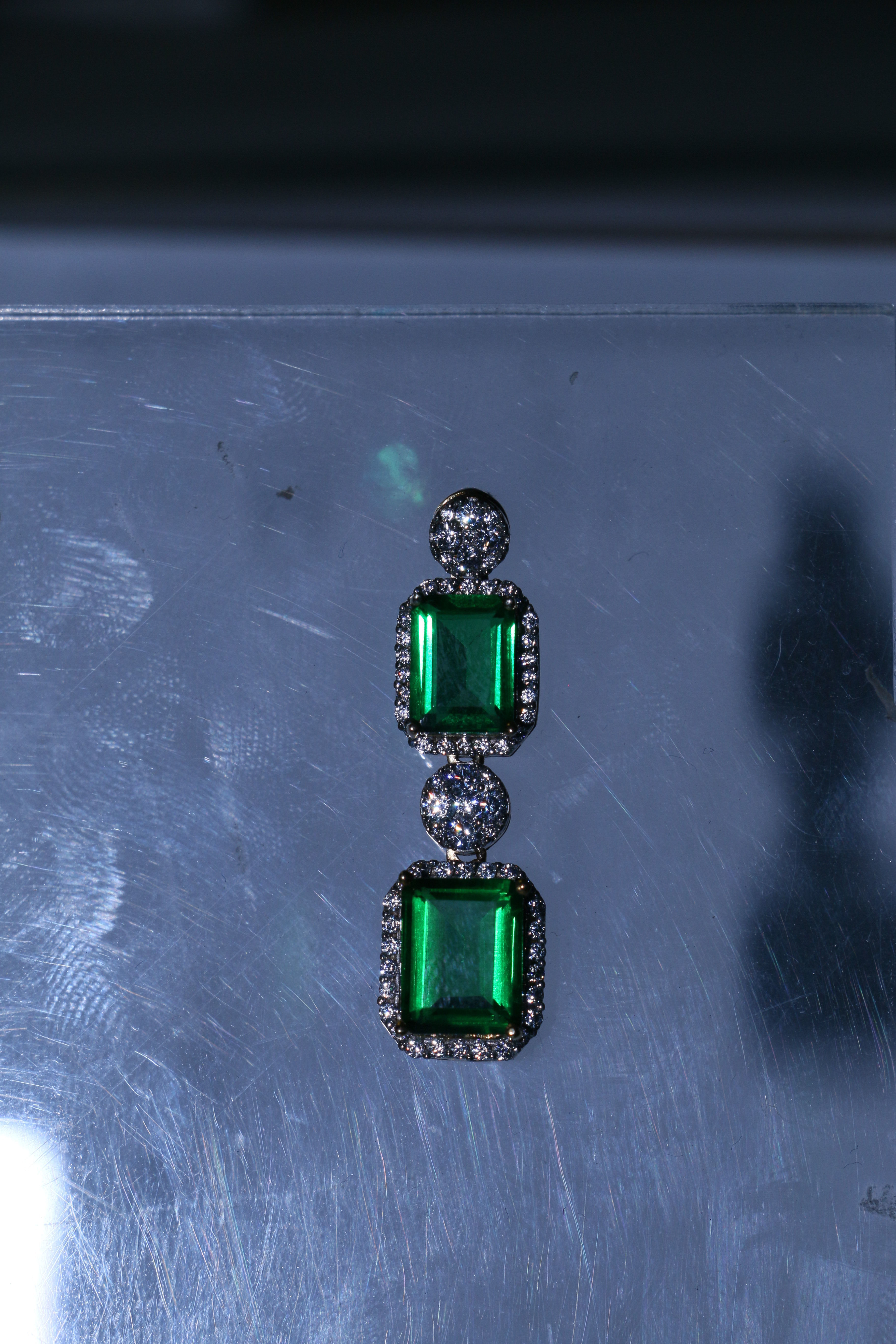 Quad and Cluster Drop Earring 3D print model_9