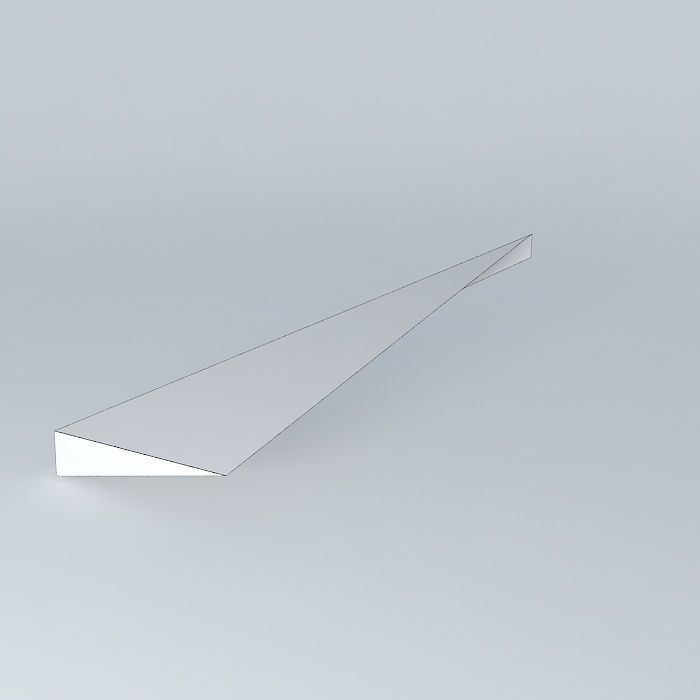 gold bar Free 3D model_4