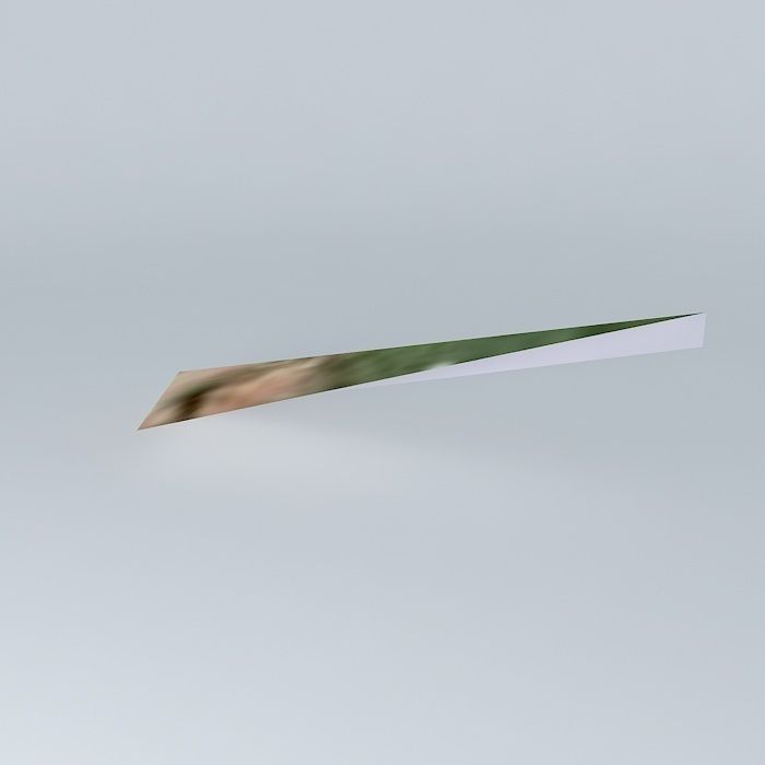 gold bar Free 3D model_1