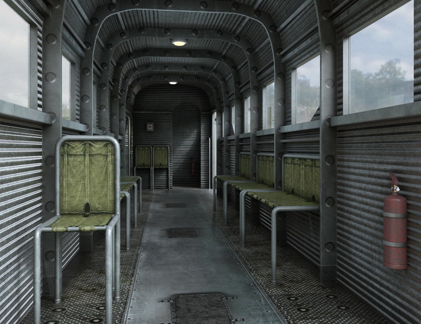 Junkers Ju-52 3D model_10