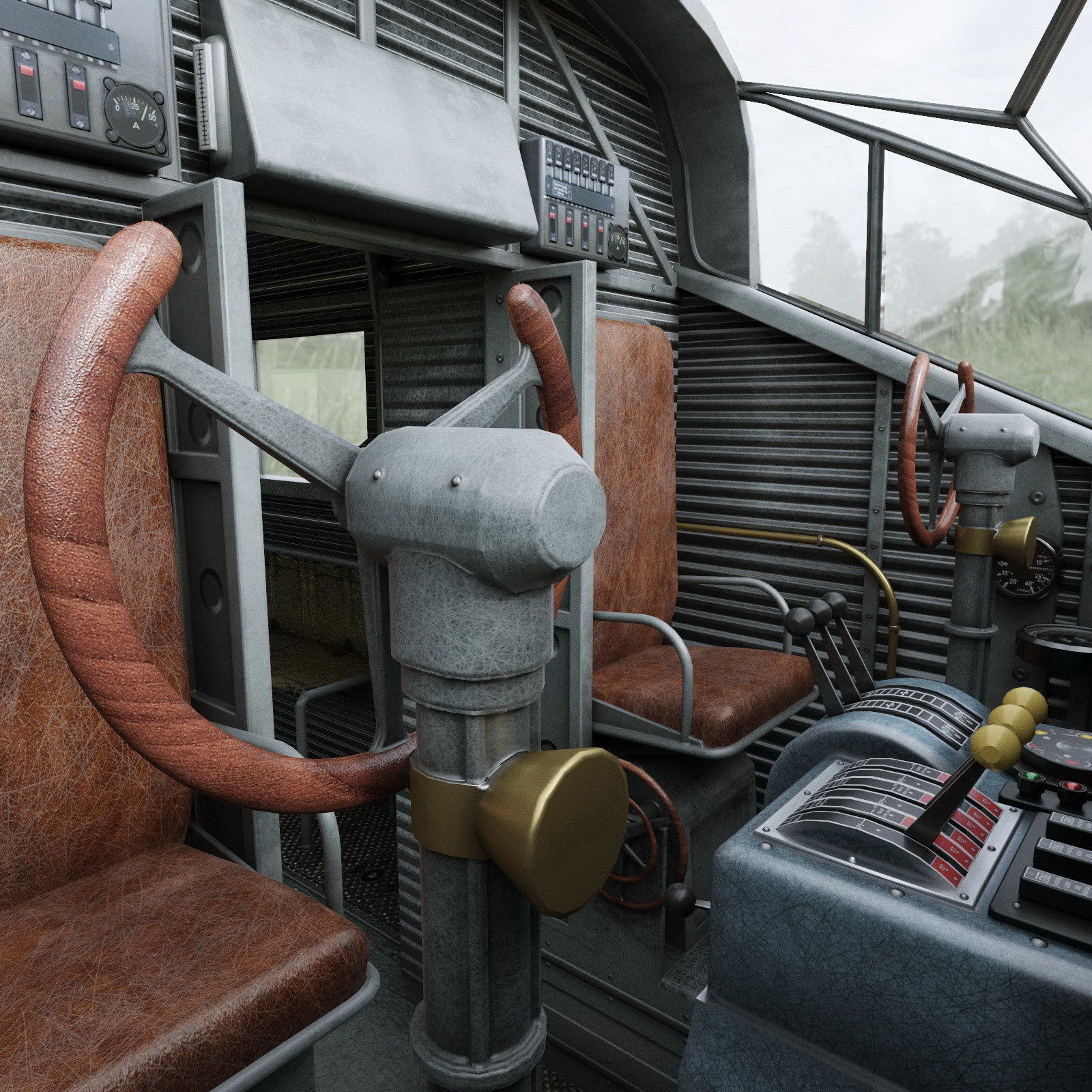 Junkers Ju-52 3D model_8