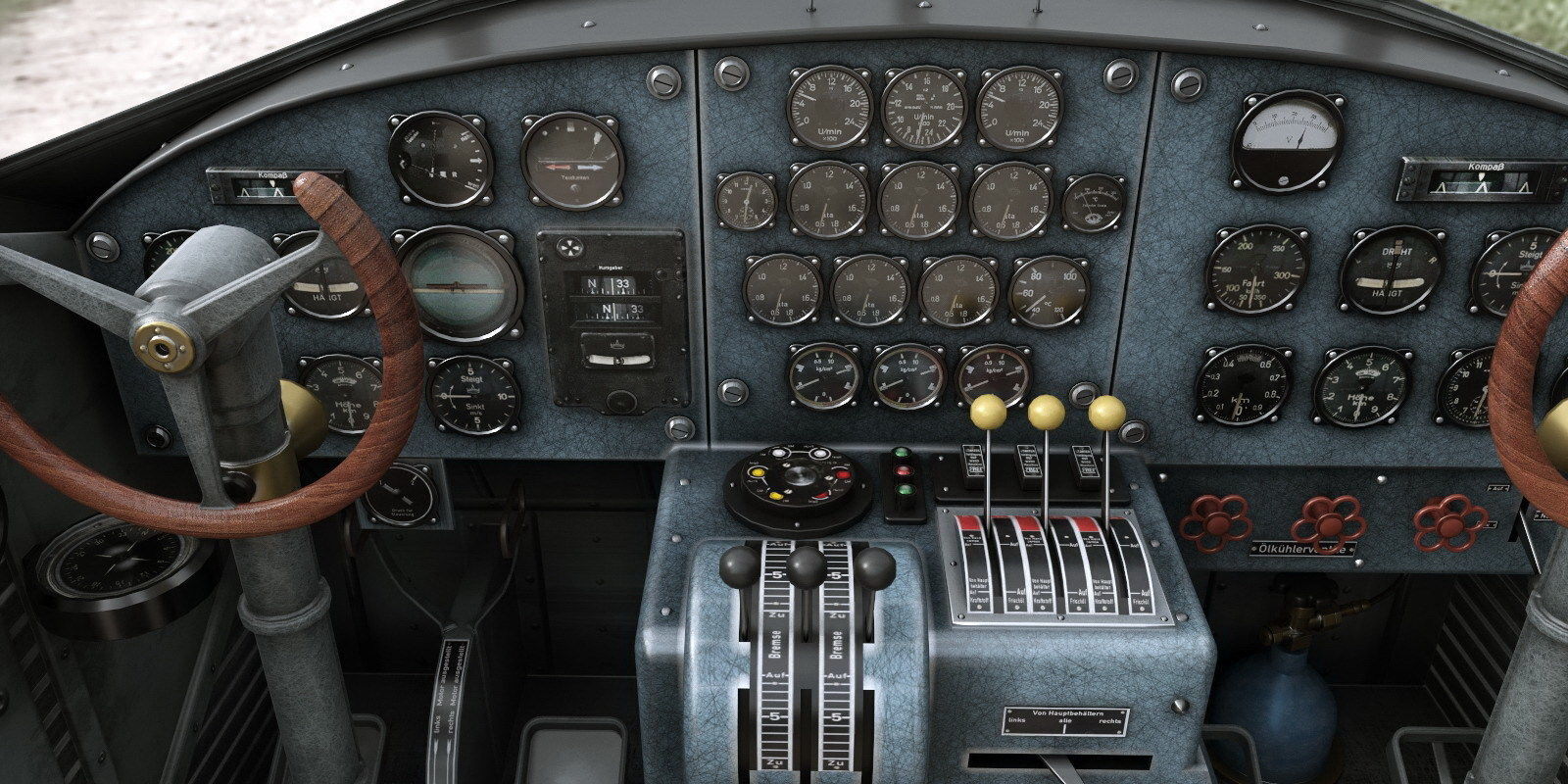 Junkers Ju-52 3D model_7