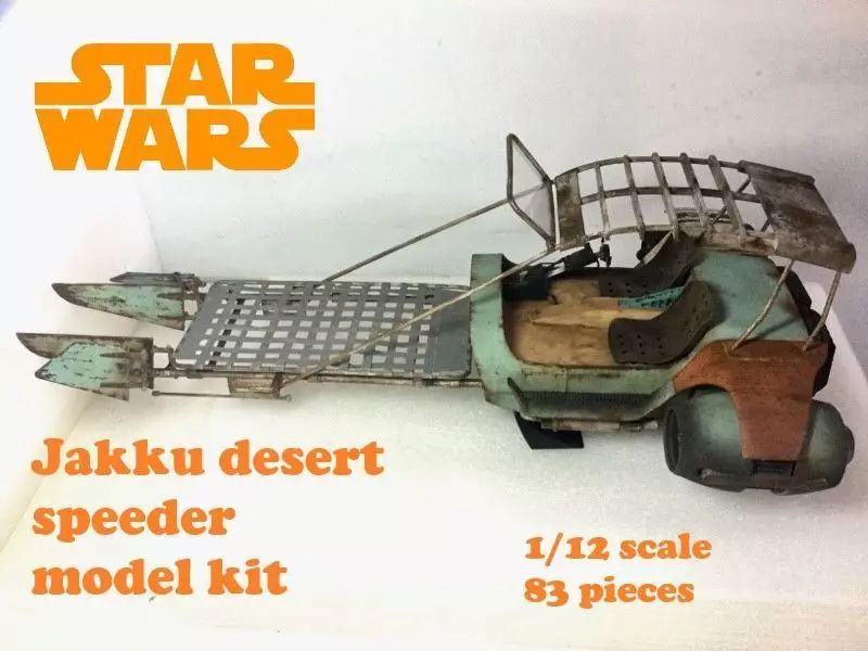 Star Wars Jakku Scavenger Speeder 3D print model_0
