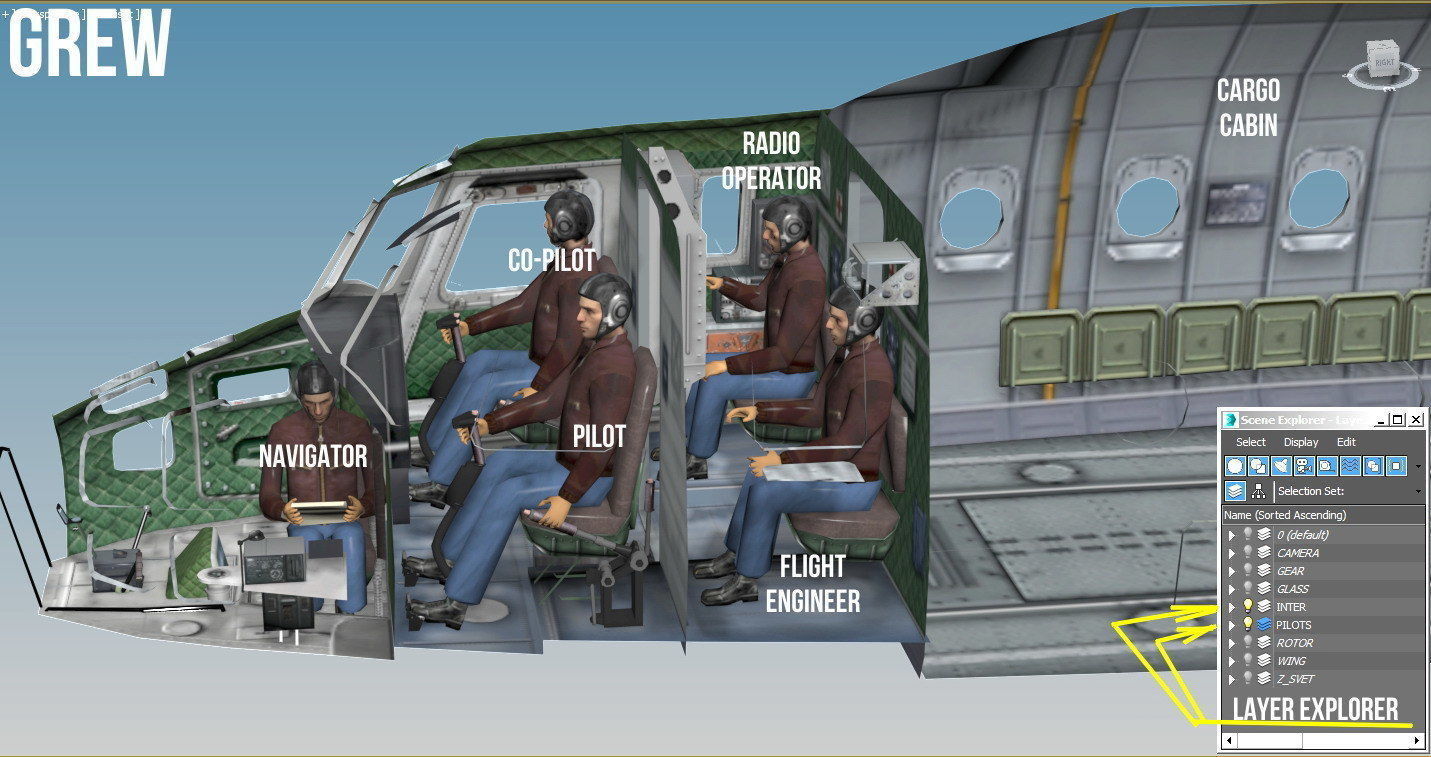 Mil Mi-6A 3D model_5