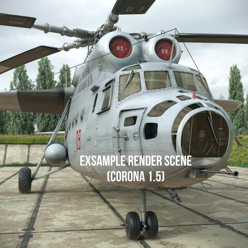 Mil Mi-6A 3D model_11