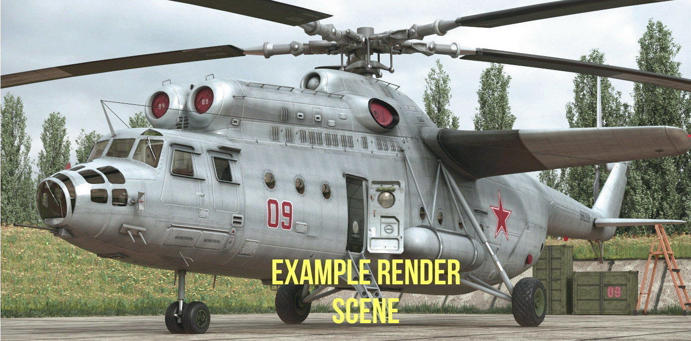 Mil Mi-6A 3D model_12